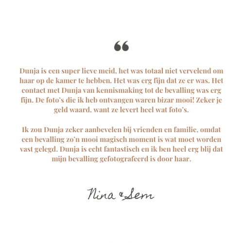 Review van Nina en Sem